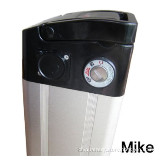 Bicycle Battery 48V 15Ah with charger, Al case. Rechargeable Battery